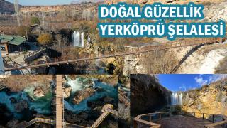 Son dokunuş sonrası doğal güzellik Yerköprü Şelalesi